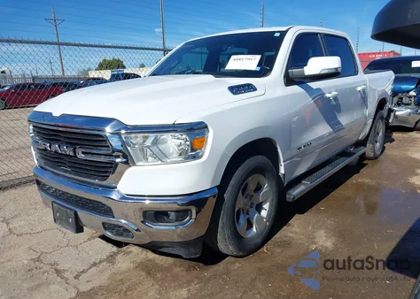 2021 Ram 1500 Lone Star 4X2 5'7 Box из США, поврежденный, VIN 1C6RREFT6MN628933